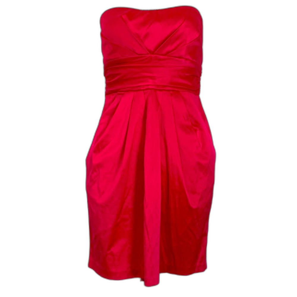 Forever 21 Pink Strapless Dress Size Large